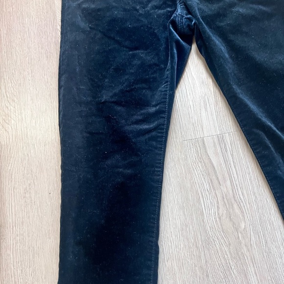 Banana Republic Cordoury Black Skinny Pants Size 2 - Picture 3 of 7